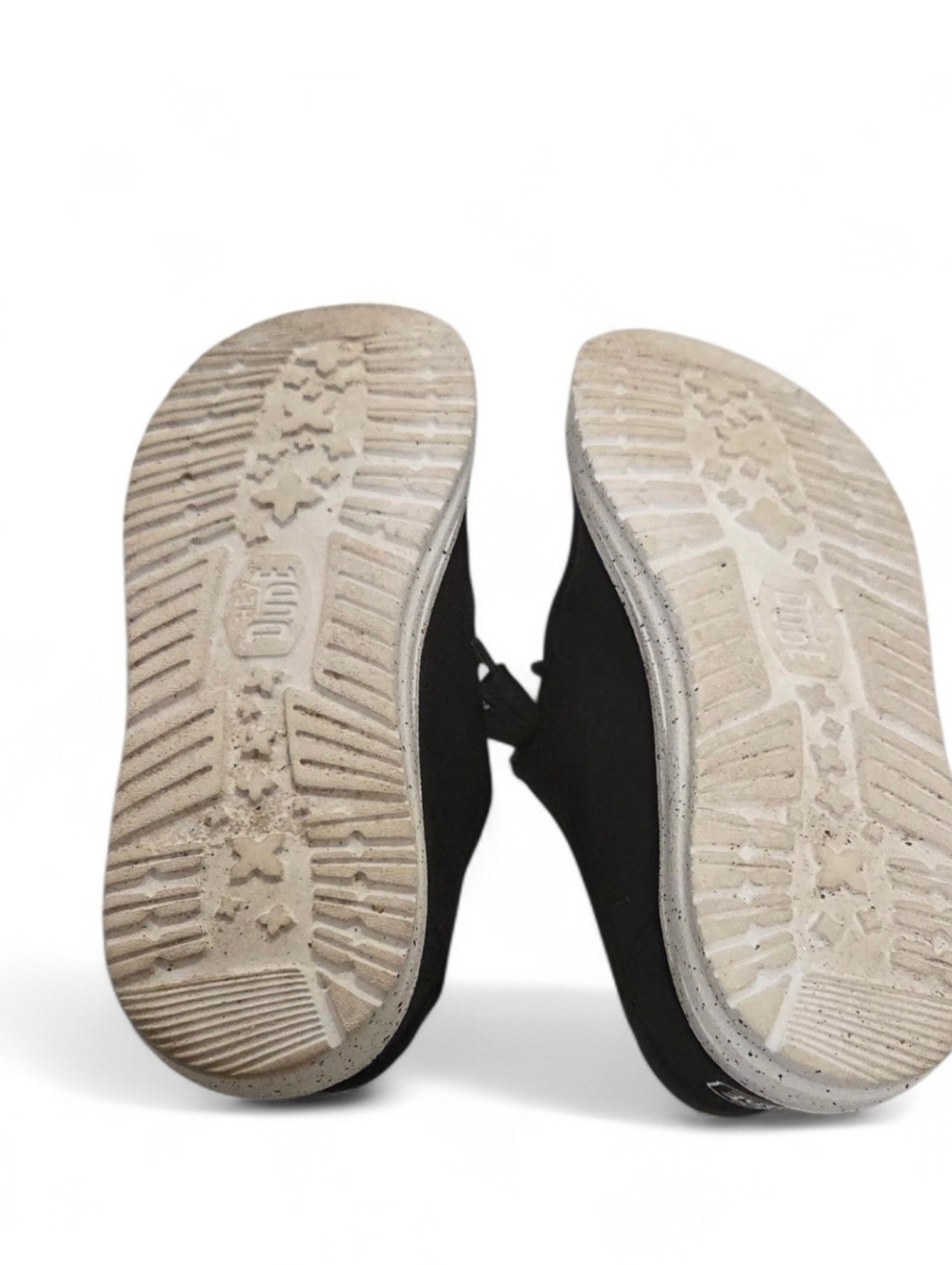 Hey Dude Black Canvas Slip-On Sneakers - Picture 4 of 4